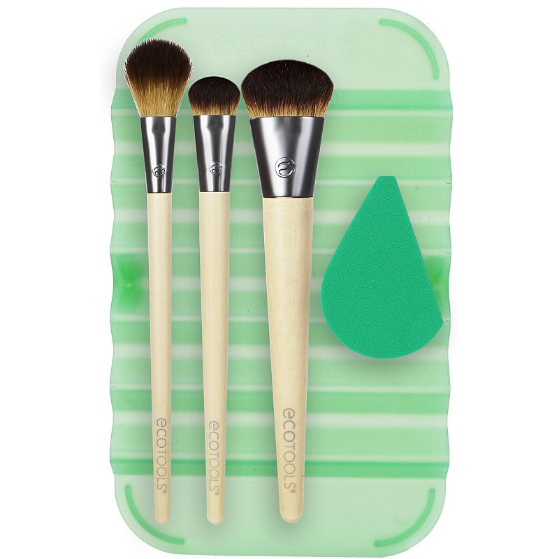 EcoTools - Set dụng cụ trang điểm 6 món EcoTools Prep &amp; Refresh Kit