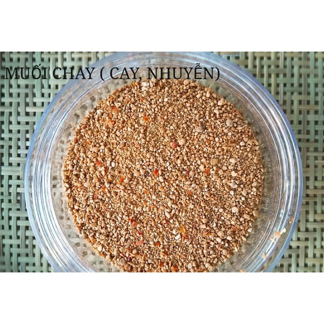 Muối chay nhuyễn
