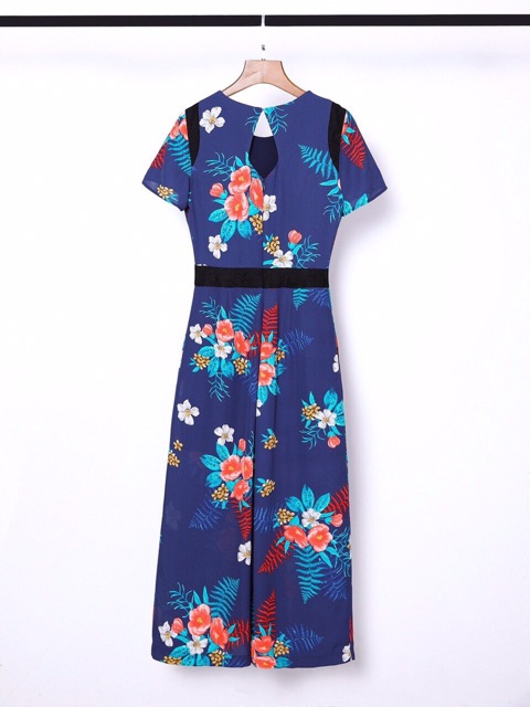 Bộ jumpsuit hoa Lauren