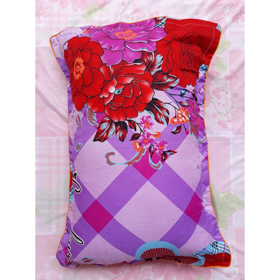 Bộ 2 vỏ gối cotton nhung kích thước 40x60cm
