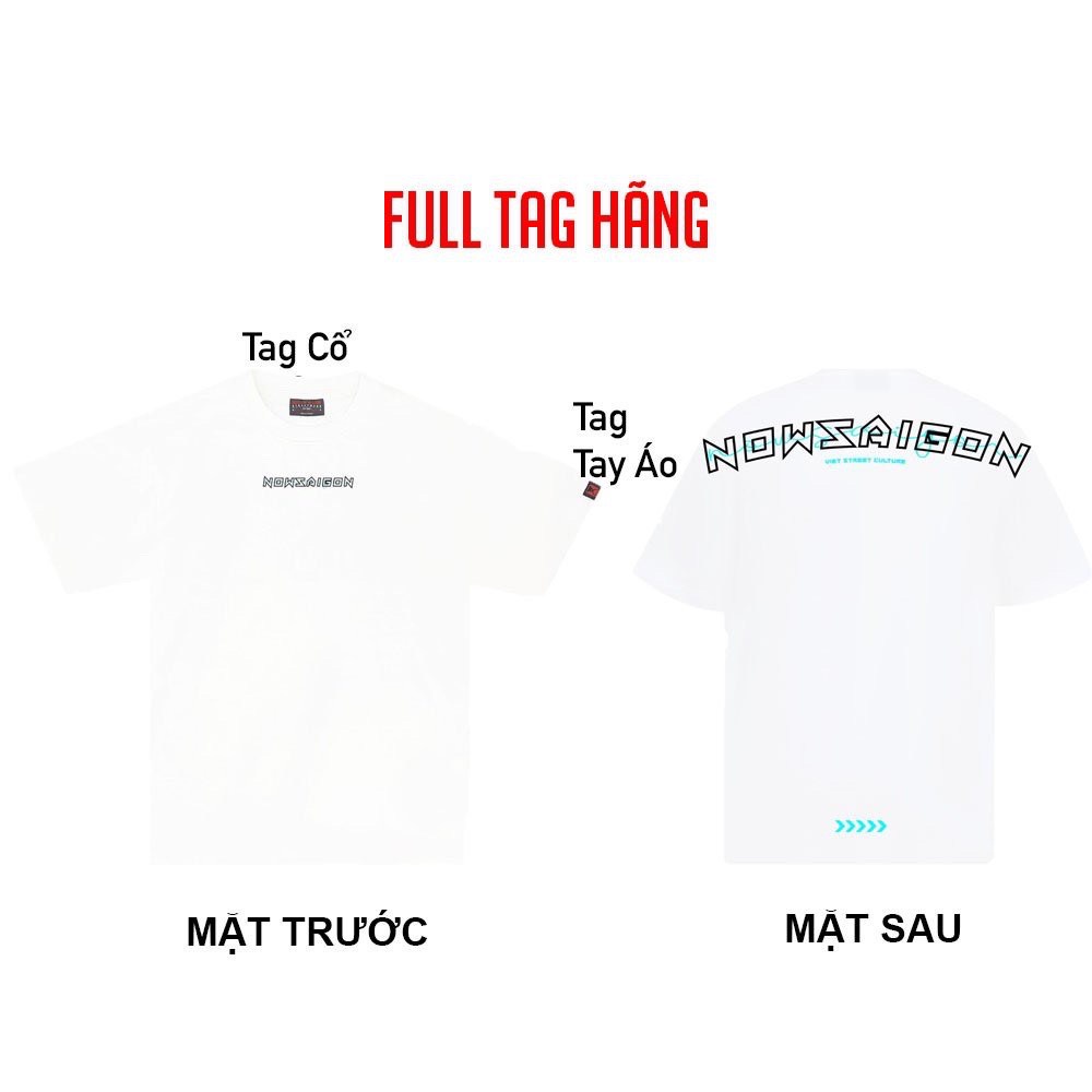 [Hàng chính hãng] Áo thun Nowsaigon Puzzle local brand tee chính hãng full tag logo unisex ulzzang oversize nam nữ | BigBuy360 - bigbuy360.vn