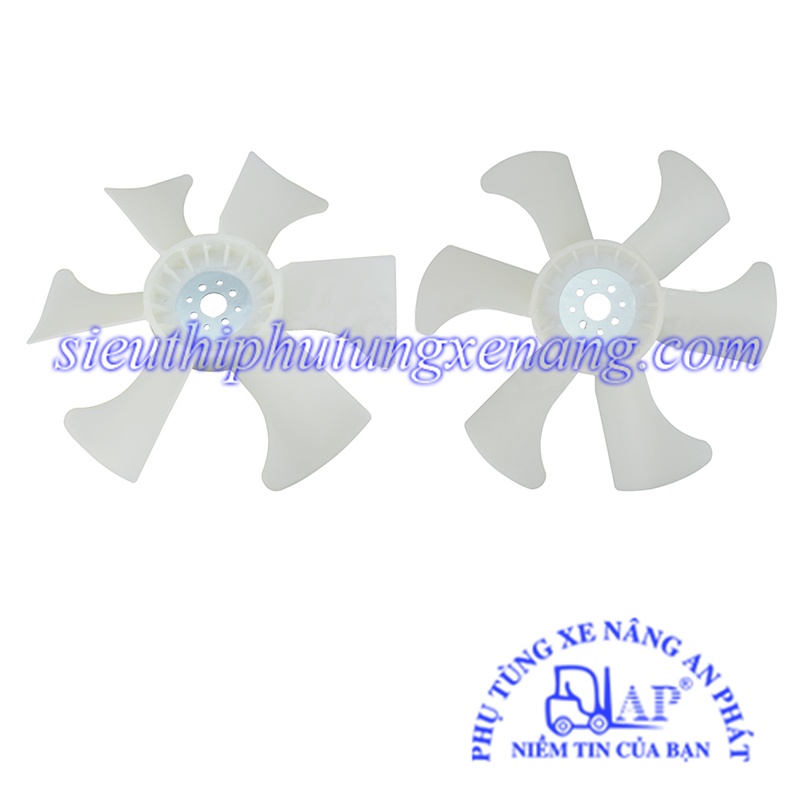Cánh quạt xe nâng (Fan Blade) OD:￠430mm, ID:￠32mm TCM 4JG2PE-01/CPC(D)30, 4JG2PJ-02/FHD36Z2, FHD35Z9, FHD36Z9