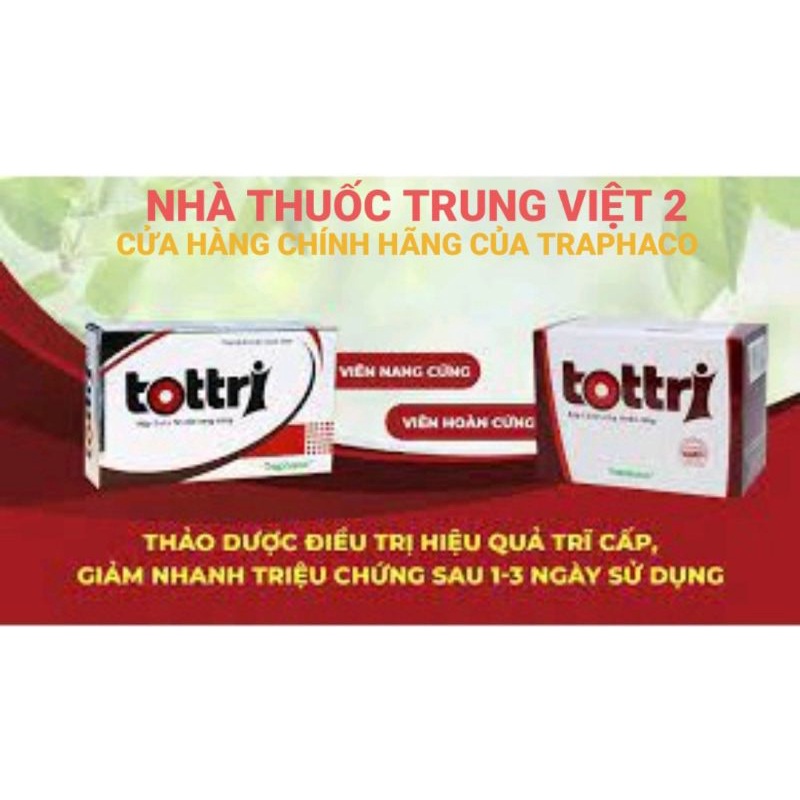 TOTTRI Trapaco Hộp 15 gói * 5 g hoàn cứng