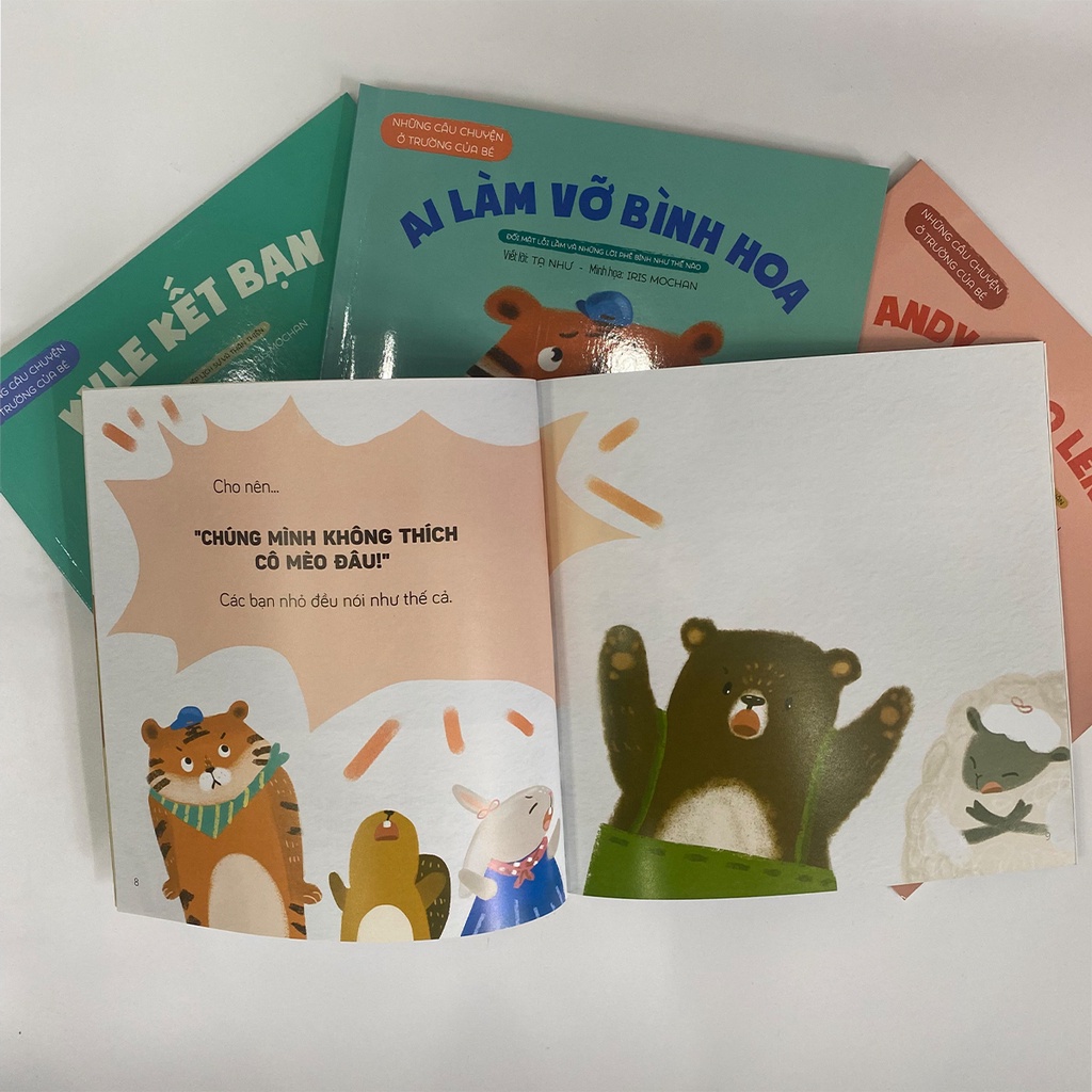 Sách - Truyện Tranh Bồi Dưỡng Cảm Xúc và Phát Triển Kỹ Năng Cho Trẻ