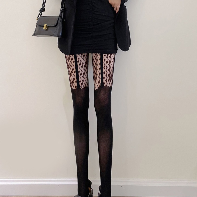 Quần tất màu đen phong cách lolita thời trang quyến rũ cho nữ