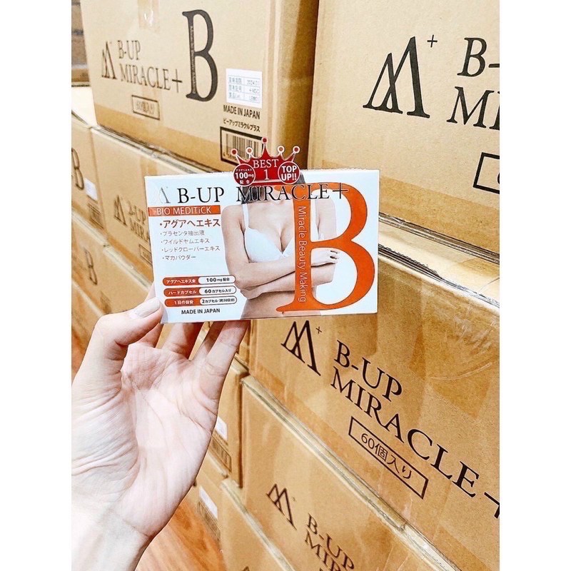 Viên Uống Nở Ngực và Mông B-Up Miracle +