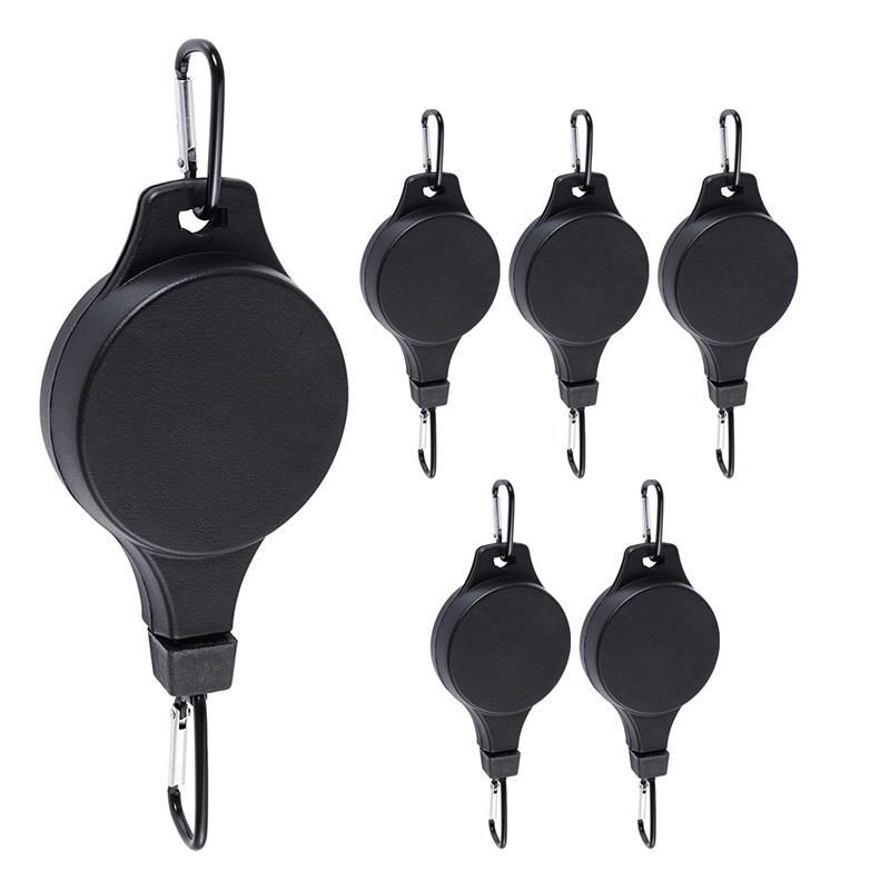 Set 6 Ròng Rọc Treo Chậu Cây Có Thể Điều Chỉnh Độ Cao