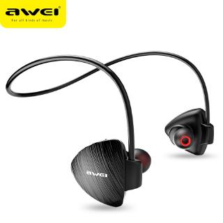 A847bl IPX4 Tai nghe Bluetooth không dây thể thao chống nước CSR Chip Sterep Sound Neckband 17g có để chạy