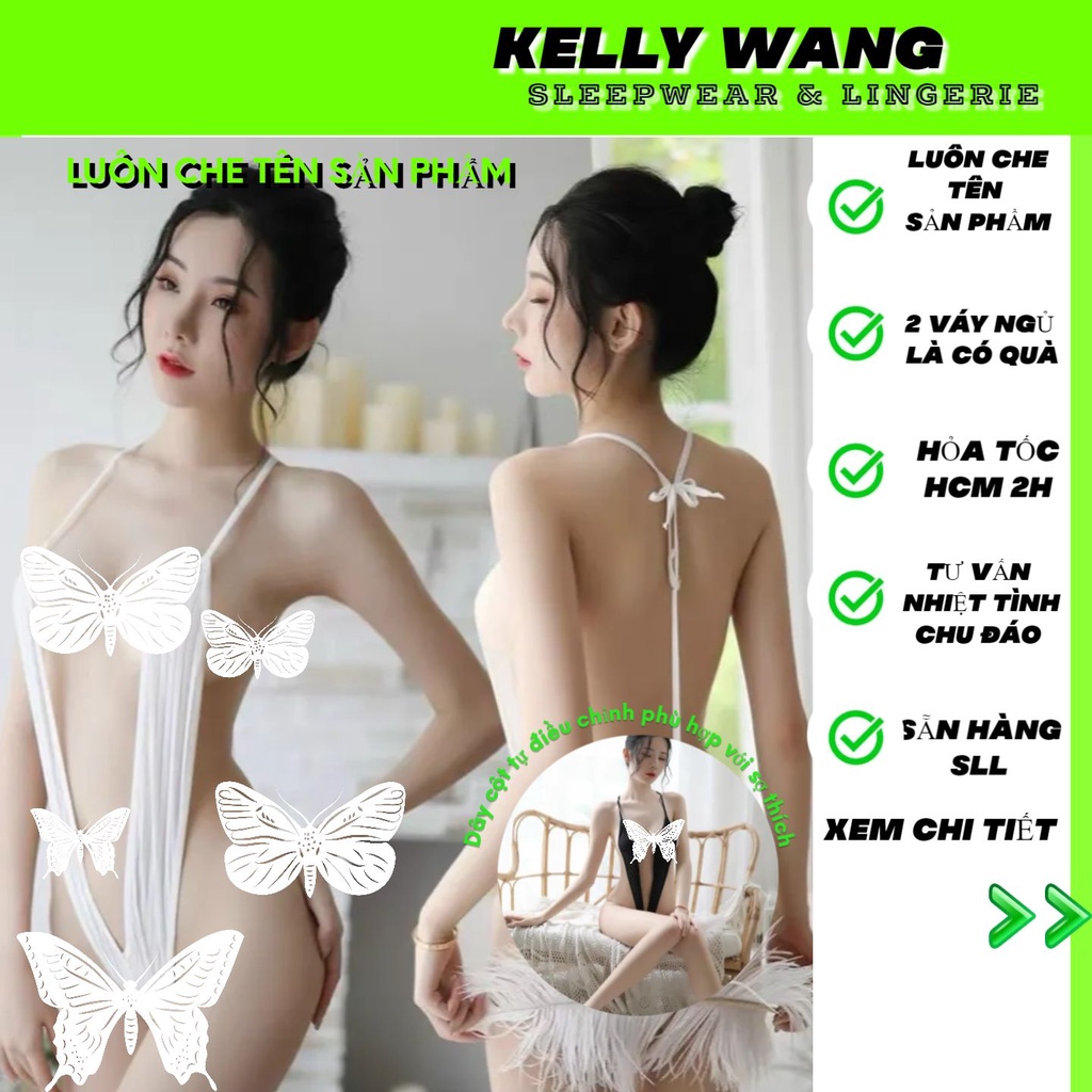 Bộ chip sexy Bk042 - đồ ngủ gợi cảm -kelly Wang