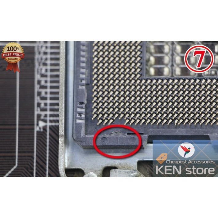 Miếng dán chuyển cpu socket 771 thành socket 775, chuyển chân cpu