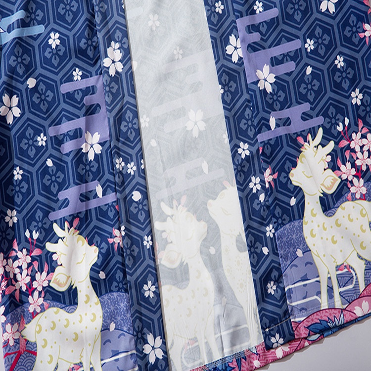 Áo Haori Hươu Sao Siêu Chất , hàng cao cấp, mã SK31