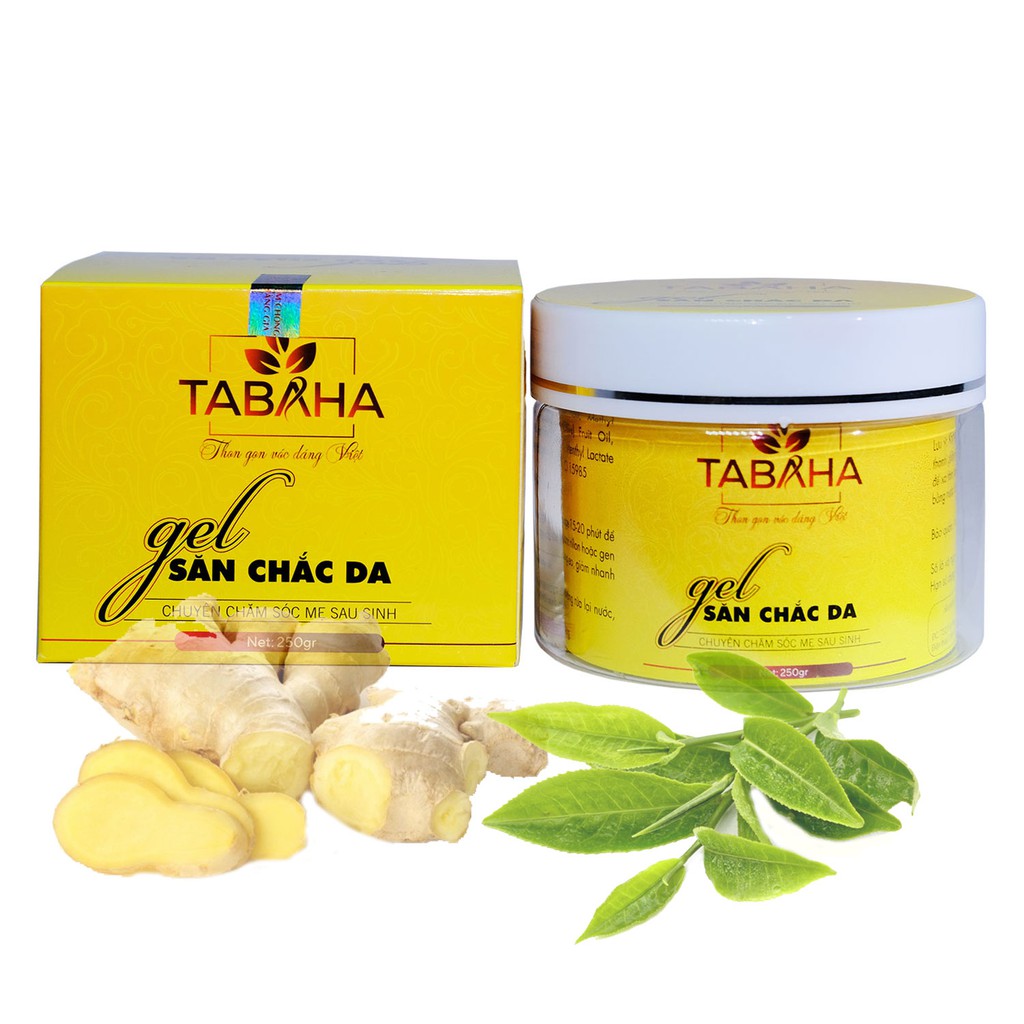 Kem tan mỡ TABAHA 250g giúp giảm mỡ bụng và săn chắc da Tặng Nịt Bụng