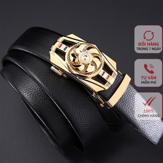 Thắt lưng nam mặt dài xoay cánh quạt