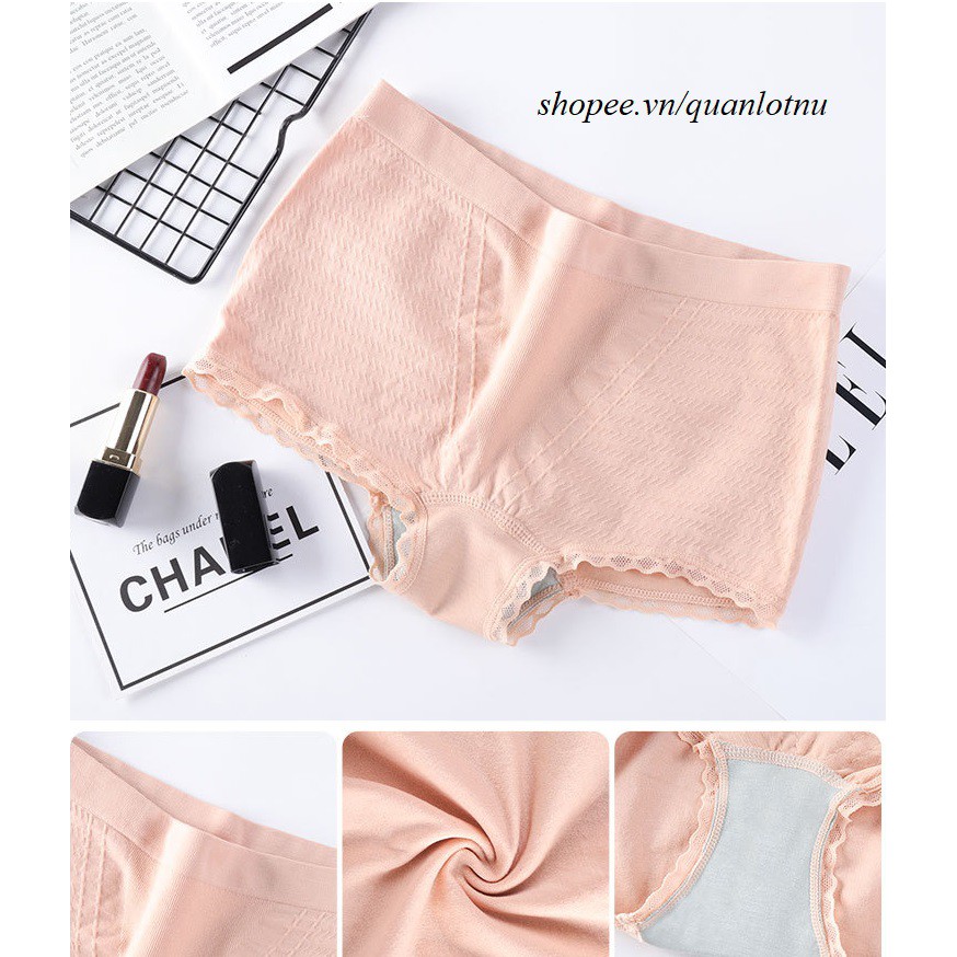 Quần Mặc Váy Nâng Mông Kháng Khuẩn Túi Zip QL24