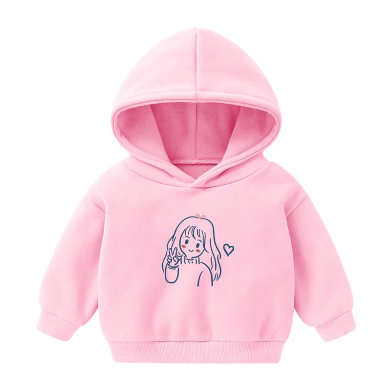 Áo nỉ cho bé gái bé trai áo nỉ bông hoodie dài tay có mũ hàng quảng châu cao cấp không bai xù mịn đẹp JIMADO TC552221