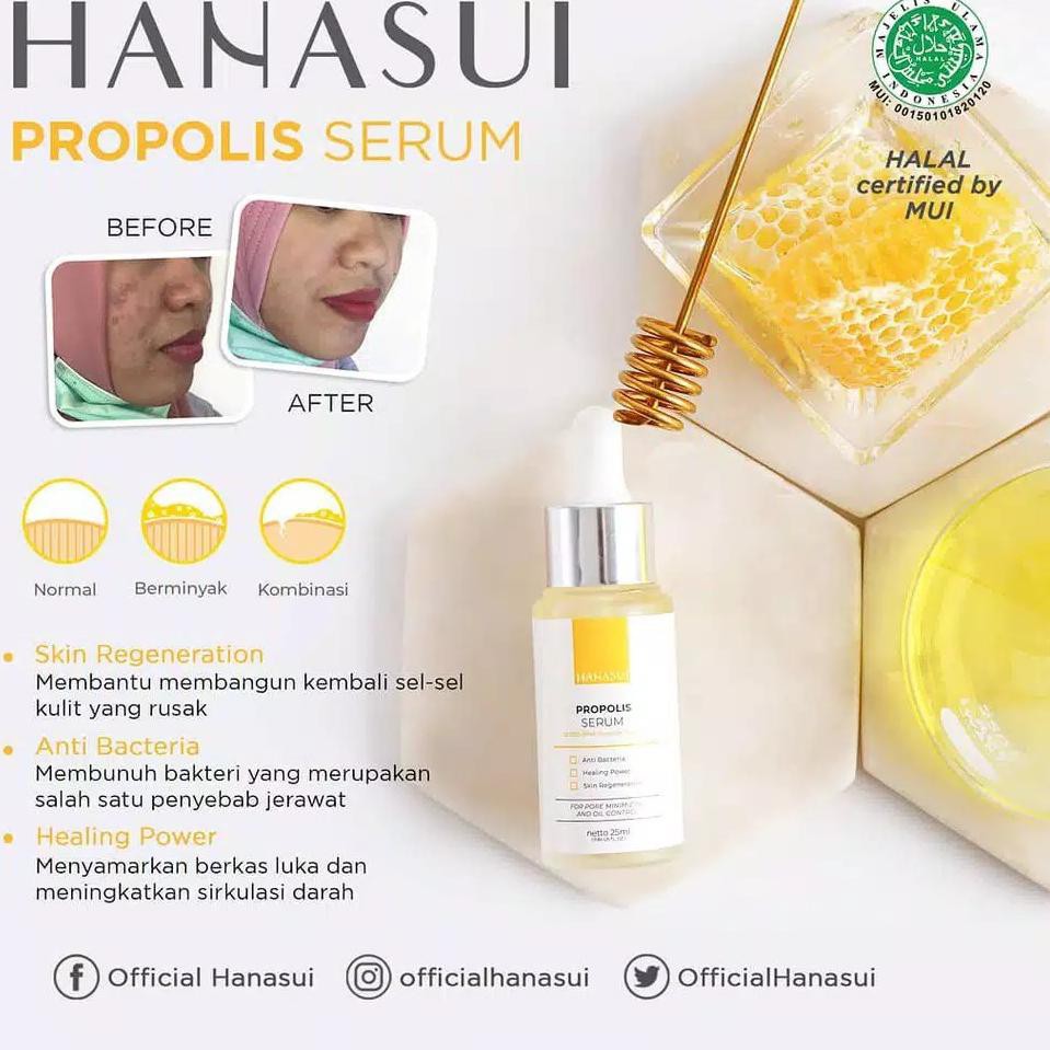 (Hàng Mới Về) Serum Hanasui 20ml Làm Trắng / Trị Mụn / Làm Sáng Da Hiệu Quả