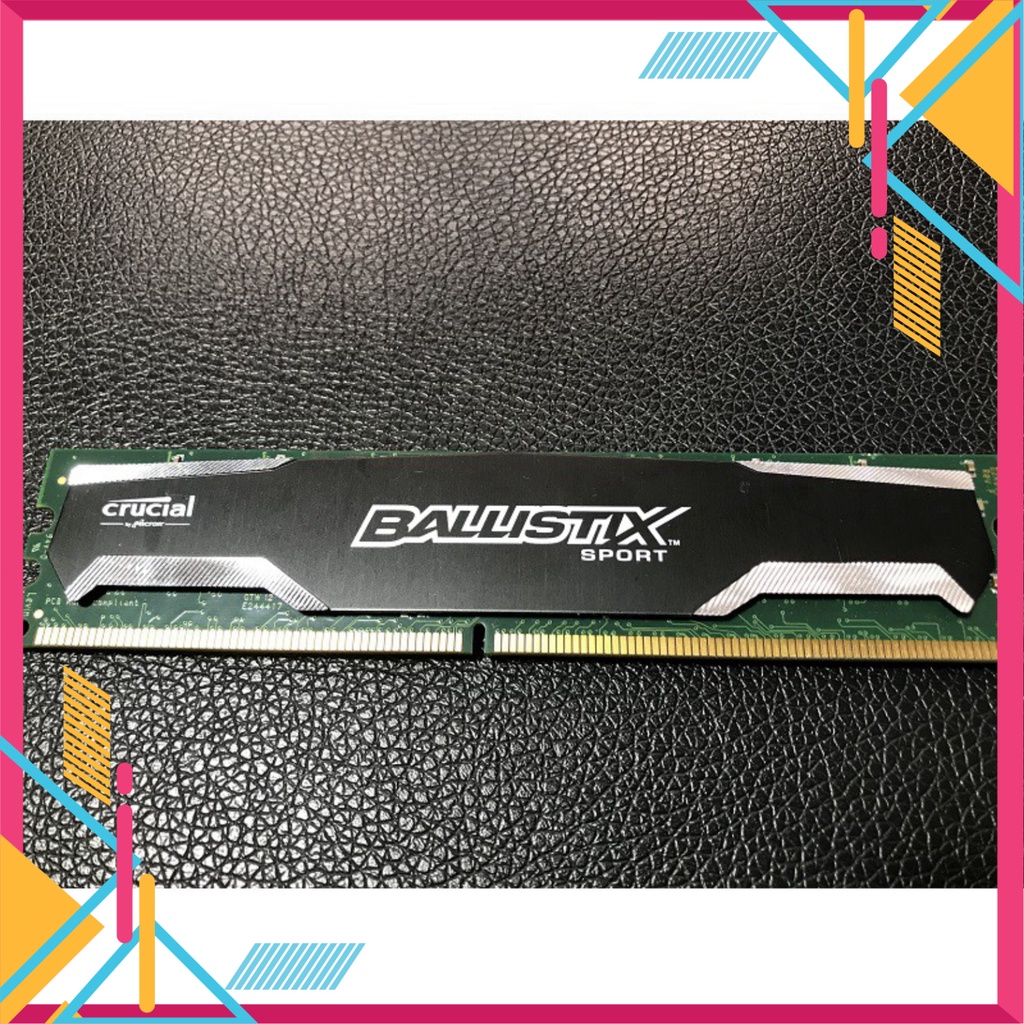 QUÁ LÀ RẺ Ram PC DDR2 (PC2) 4Gb bus 800 - 6400U Kit (2x2gb), chính hãng Crucial, bảo hành 12 tháng $$$