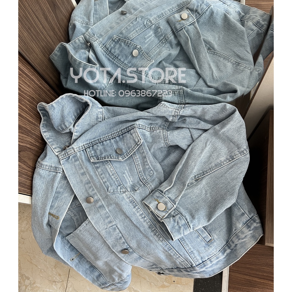 Áo khoác jeans form rộng - KB05