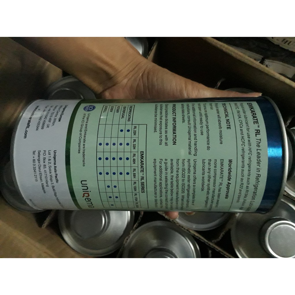 Combo 2 chai Dầu Emkarate dầu đổ Bock, động cơ máy