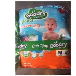 Compo 2 bịch đại bỉm quần Goodry M60/ L54/XL48/XXl 44