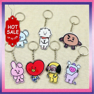 Móc Khóa Hình Các Thành Viên Nhóm Bts