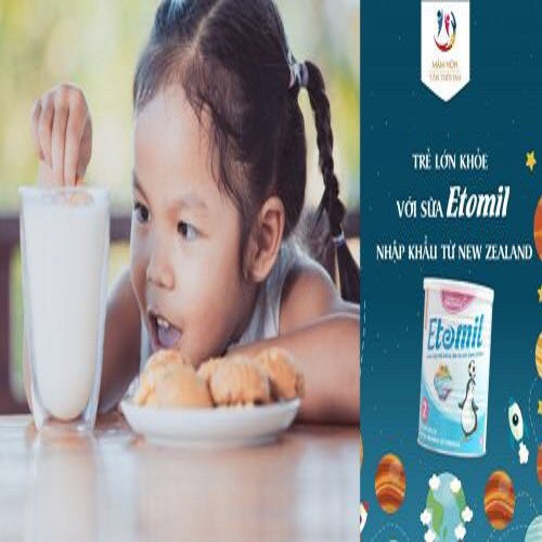 [HSD T5-2023] Sữa bột Etomil số 2 - Hộp 900gr [Trên 3 Tuổi]