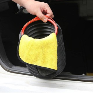 Thùng rác ô tô có thể đa chức năng nội bộ có thể gập lại