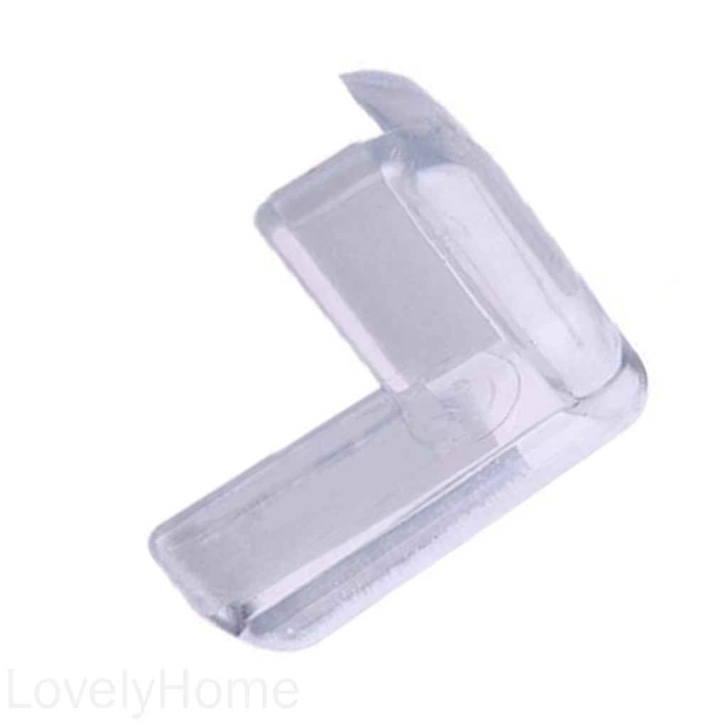 4 Tấm lót góc bọc cạnh bàn bằng PVC trong suốt chống va chạm bảo vệ an toàn cho bé