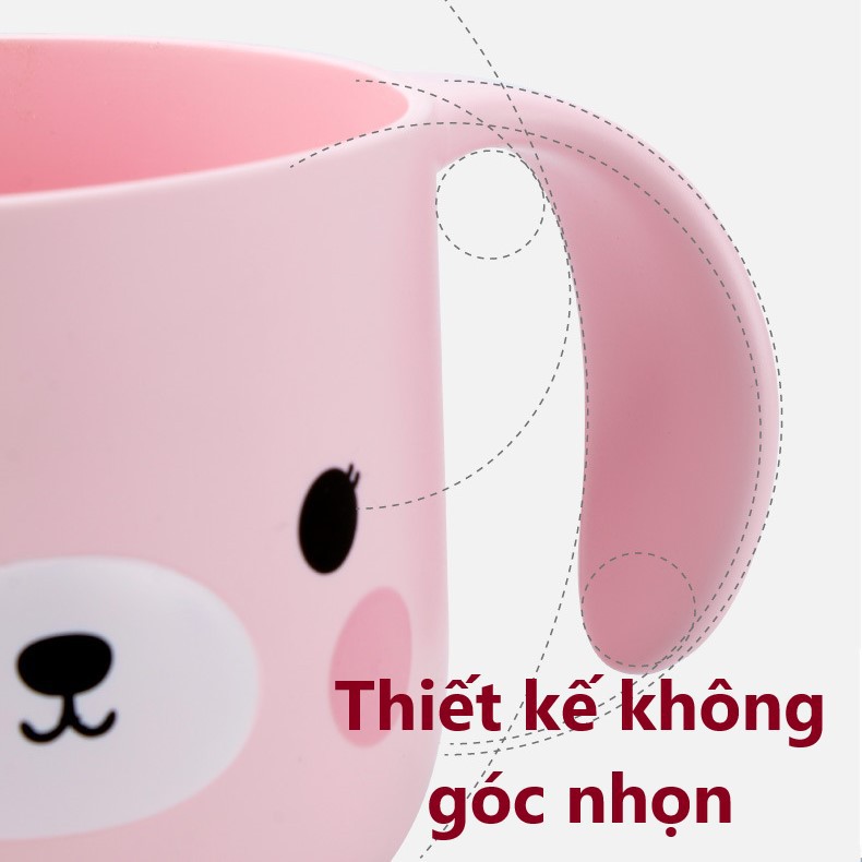 Cốc Nhựa Đa Năng Goryeo Baby Catoon Cup Chất Liệu Pp An Toàn