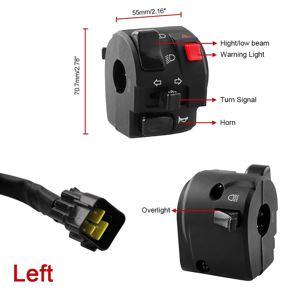 Nút công tắc đa năng có nhiều ứng dụng cỡ 7/8 "22mm