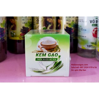 KEM GẠO THIÊN NHIÊN MẸ KEN-Hũ 30ml vừa chống nắng vừa makeup da thay phấn