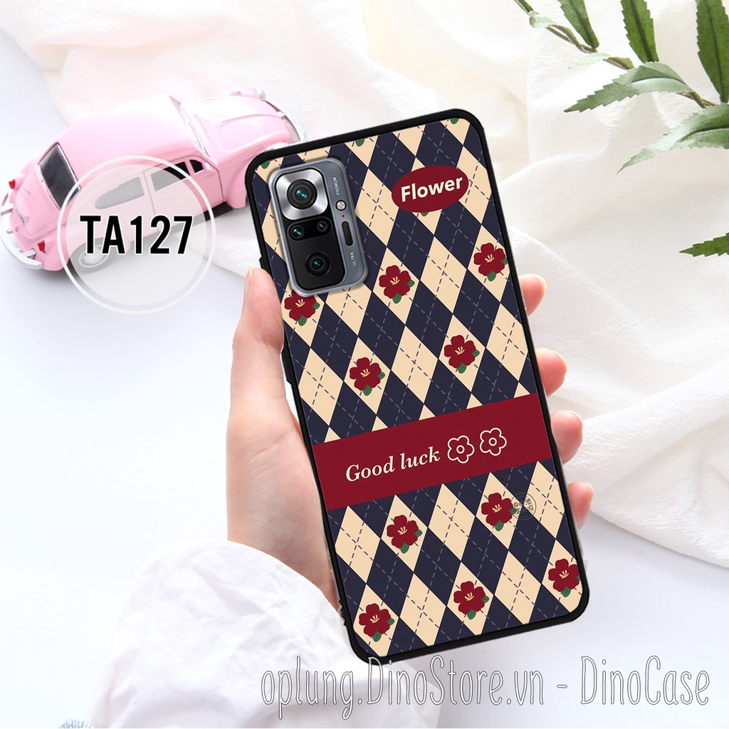 Ốp lưng Xiaomi Redmi 10/Redmi Note 10 4G/Note 10 5G/Note 10s/Redmi Note 10 Pro in hình họa tiết kẻ Caro bảo vệ camera.
