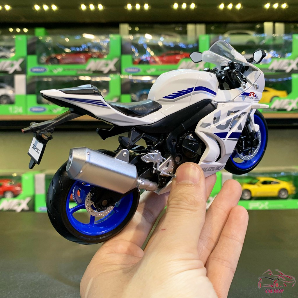 Mô hình xe mô tô SUZUKI GSX R1000 tỉ lệ 1:12 hãng MSZ