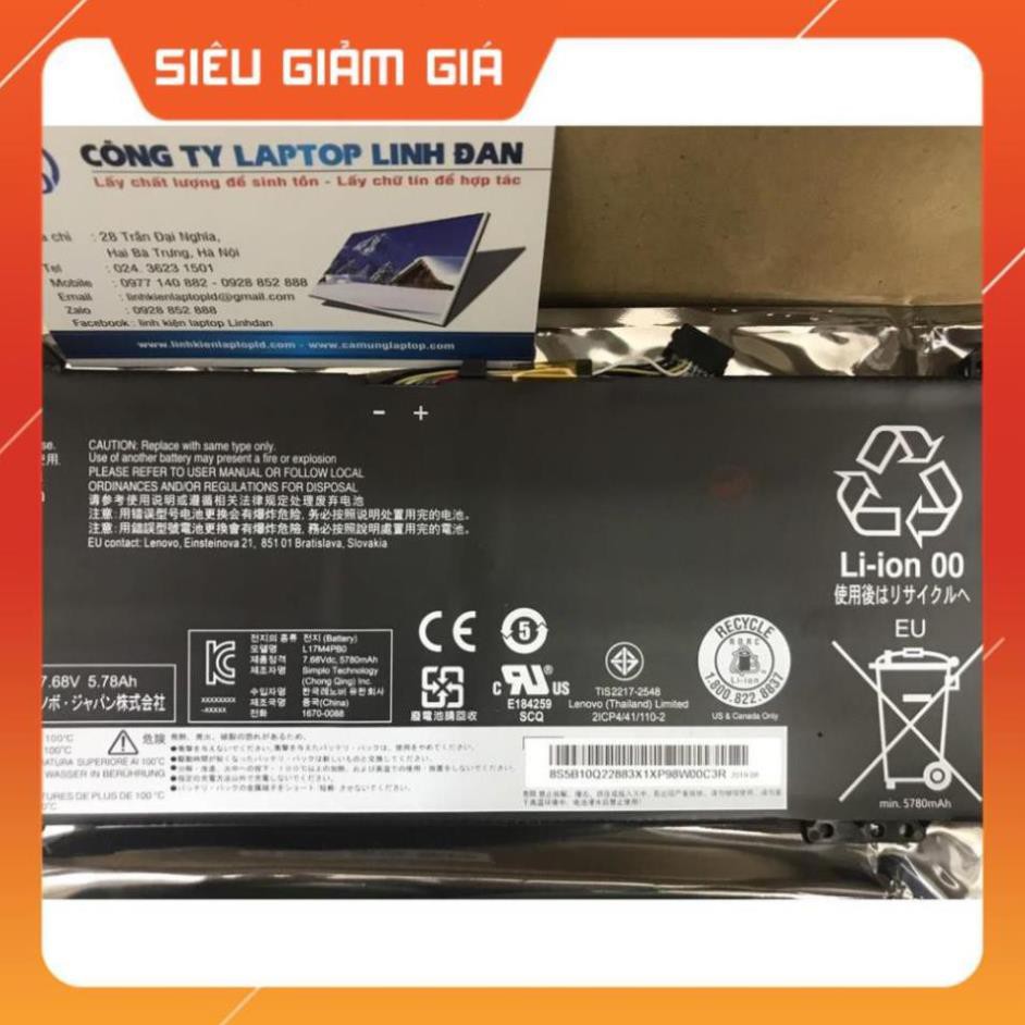 ⚡️[Pin zin] Pin 45Wh Lenovo Yoga 530-14ARR L17M4PB0 Battery