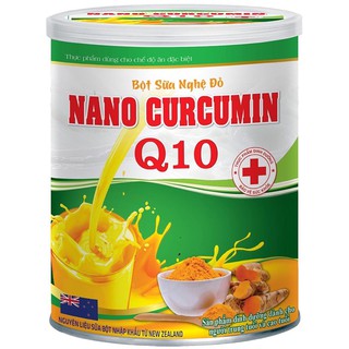 Bột sữa nghệ đỏ Nano Curcumin Q10