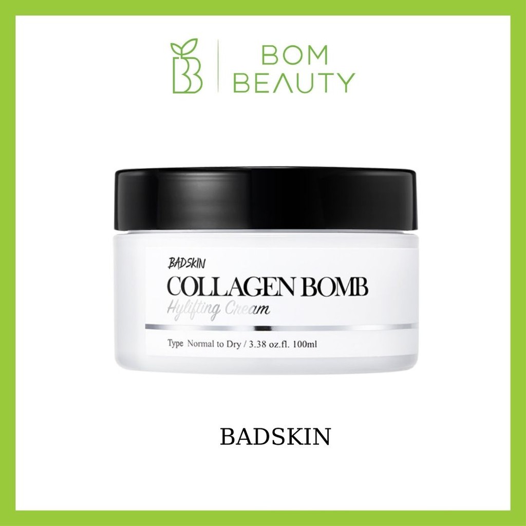 Kem dưỡng cấp ẩm, chống lão hóa Collagen Badskin Bomb Hylifting cream