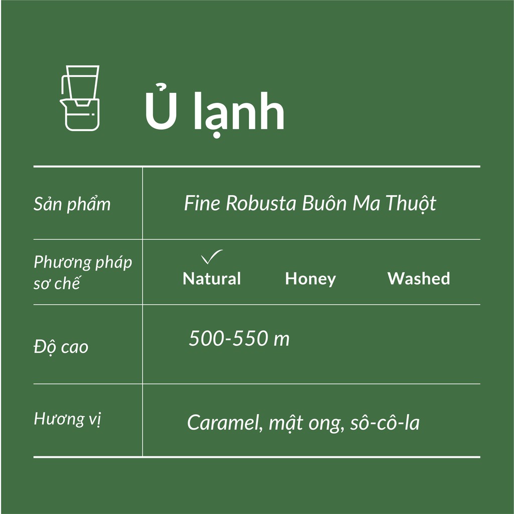 PHA Ủ LẠNH - CÀ PHÊ ĐẶC SẢN FINE ROBUSTA, SPECIALTY ARABICA, HOUSE BLEND TÚI 200GRAM, TÚI 500GRAM CHẤT LƯỢNG, THƠM NGON | BigBuy360 - bigbuy360.vn