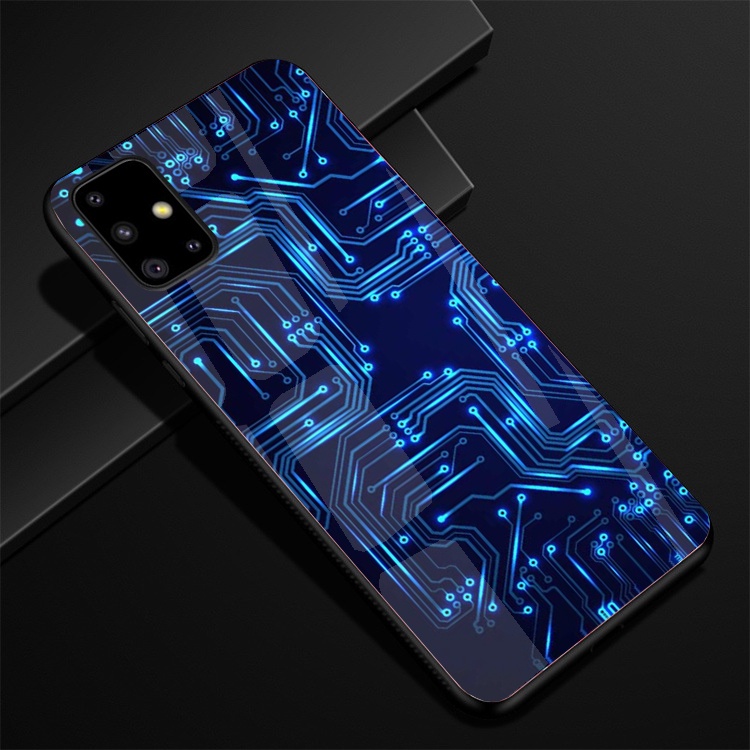 Ốp Lưng Kính SAMSUNG GALAXY A31, A51 , A71,M51 Hình in 3D sáng bóng cao cấp