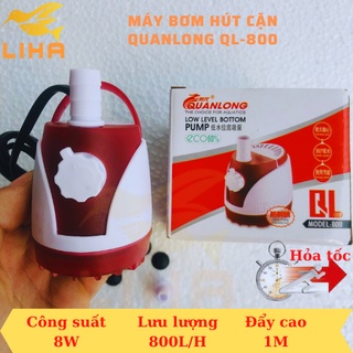 Máy Bơm Hút Cặn Quanlong QL-800 (8W-800L/H-1M) - Bơm Mini Cho Hồ Cá