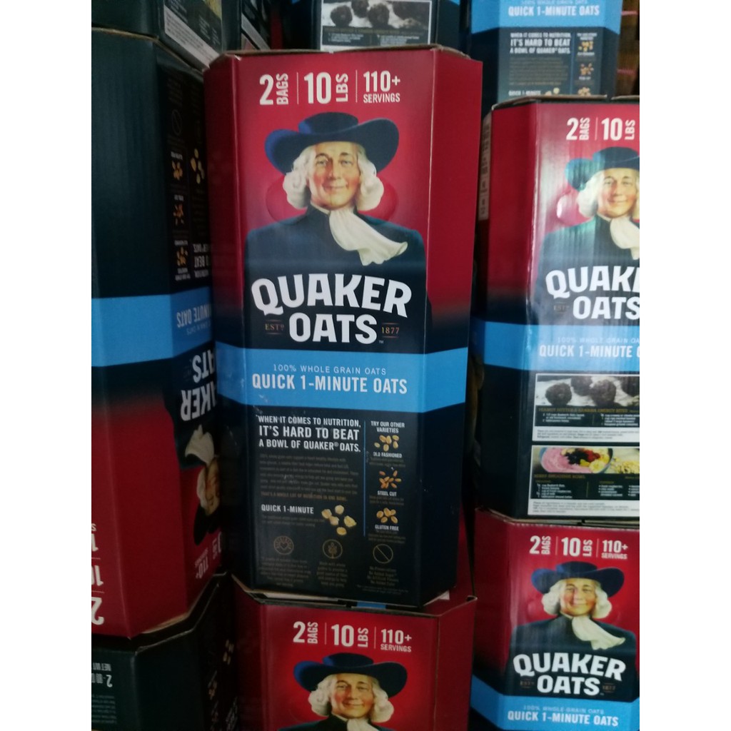 Yến mạch Quaker Oats Cán Vỡ 4.52kg