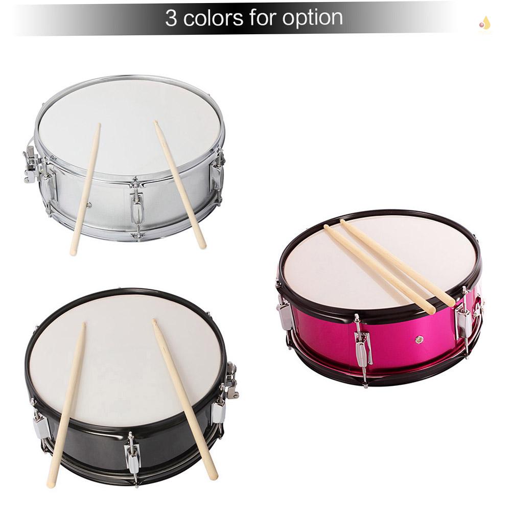 Bộ Trống Nhỏ 14 Inch Kèm Dùi Trống Và Dây Đeo Chuyên Nghiệp Dành Cho Ban Nhạc Học Sinh