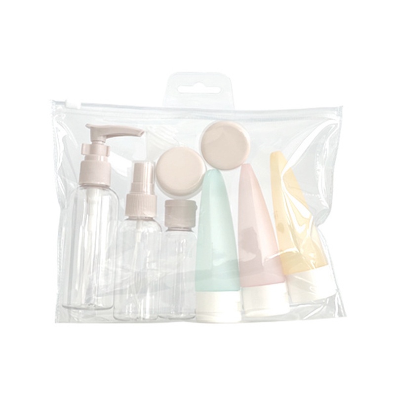 Set 11 Lọ Chiết Mỹ Phẩm Chống Rò Rỉ Tiện Dụng Khi Đi Du Lịch