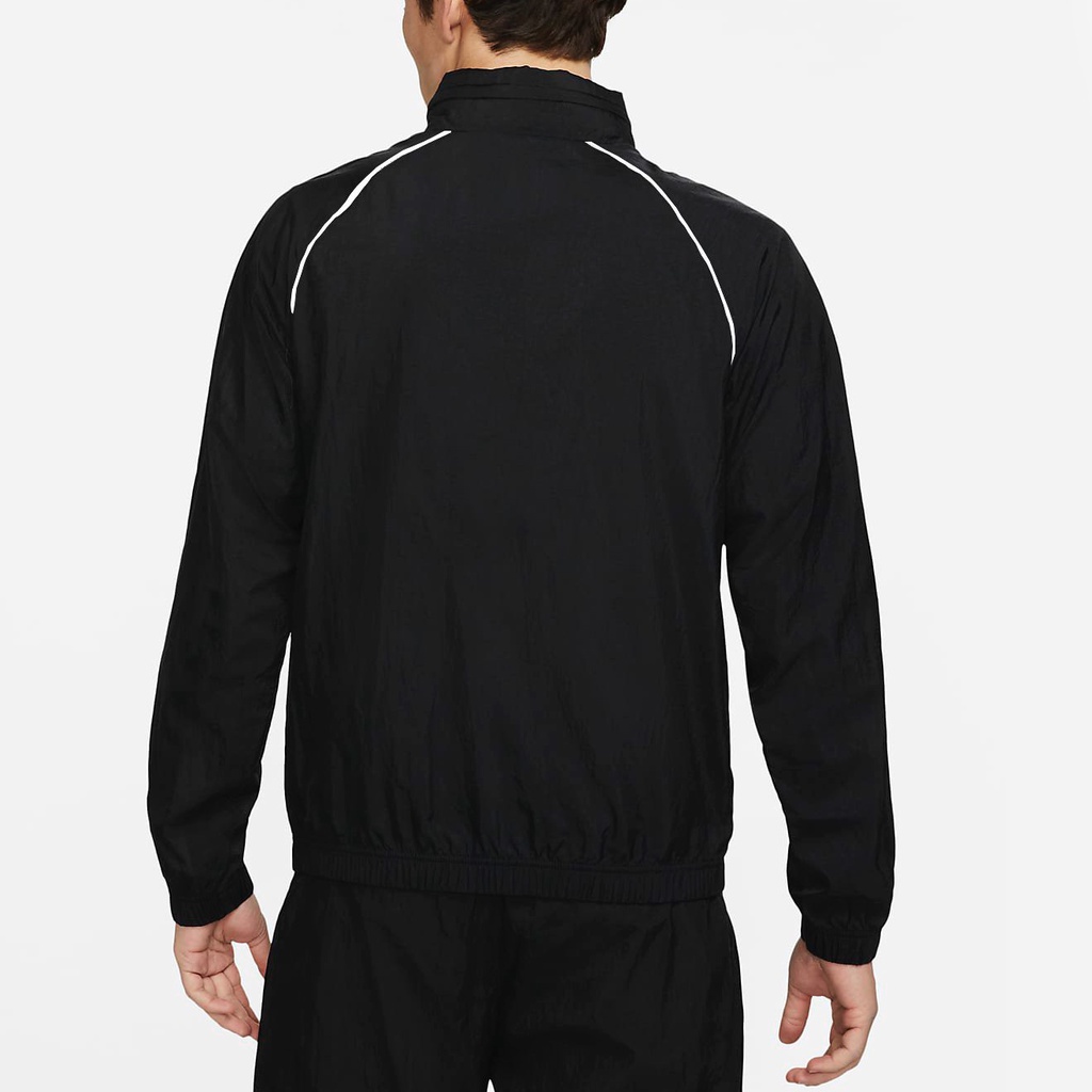 ÁO KHOÁC NIKE NSW WINDRUNNER TRACK HOODED BLACK / WHITE