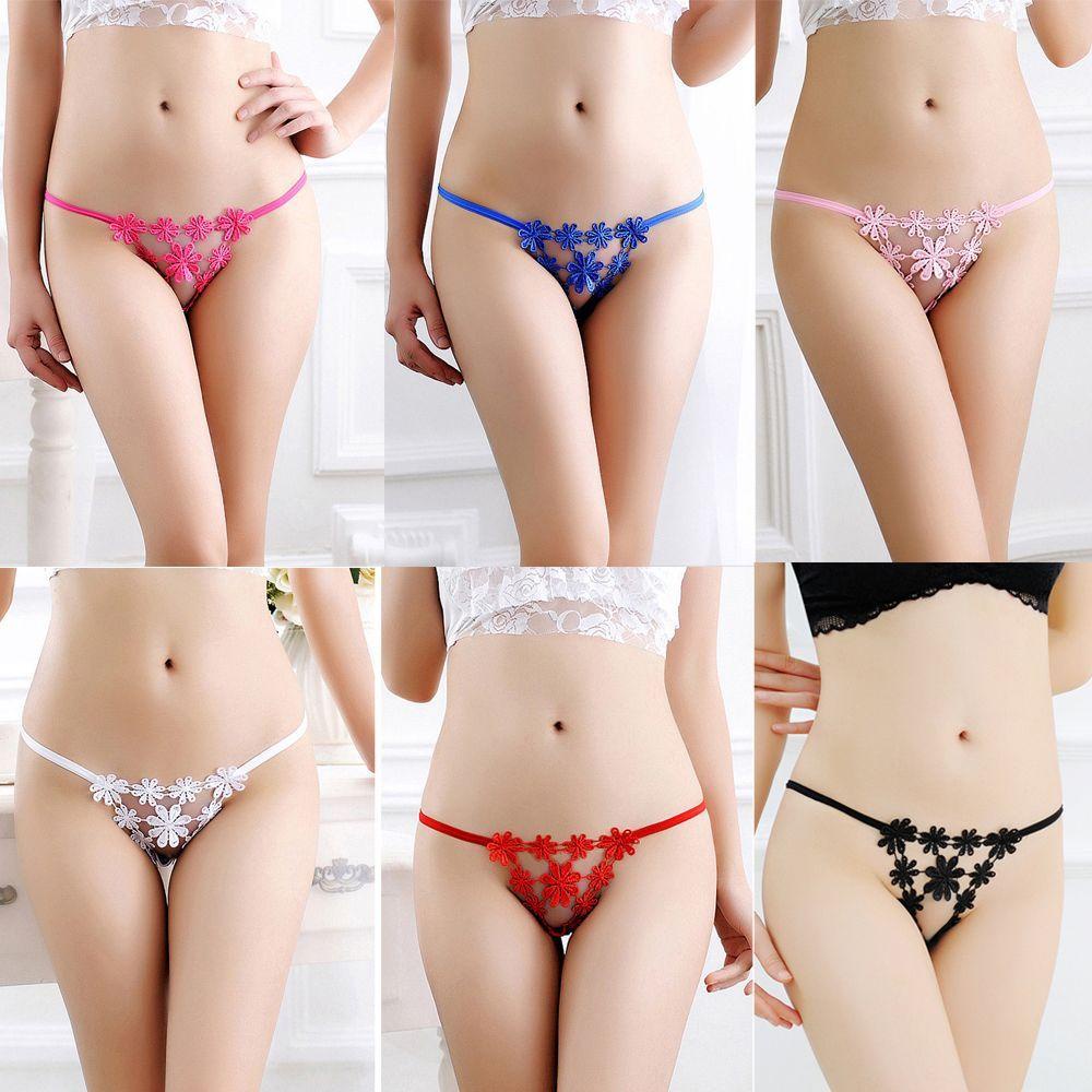 Quần Lót Lọt Khe Trong Suốt Lưng Thấp Gợi Cảm Cho Nữ