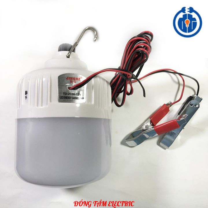 ⚡GIAO HỎA TỐC⚡ Bóng đèn led trụ kẹp bình 12v-50w