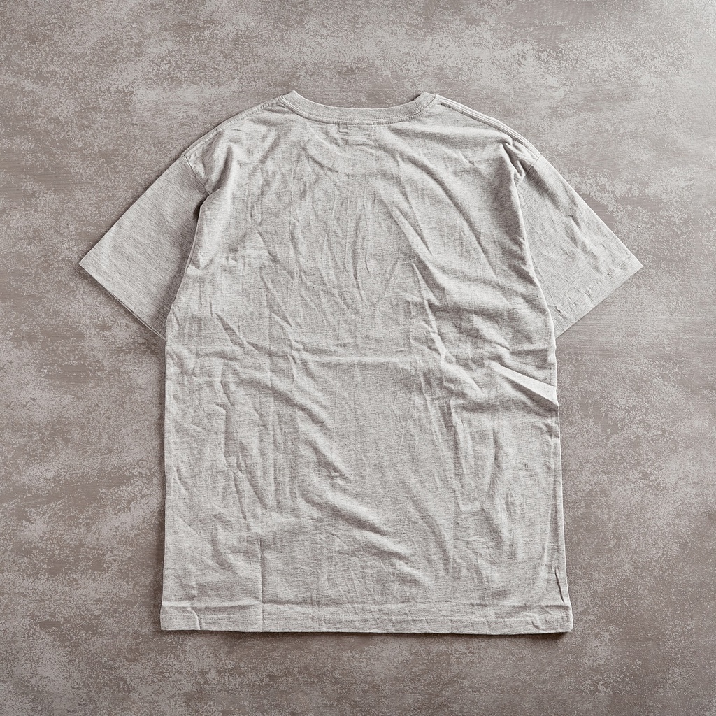Áo Thun Trơn Tay Lỡ Gori Basic Tee | Xám Tiêu Form Rộng Thiết Kế Unisex
