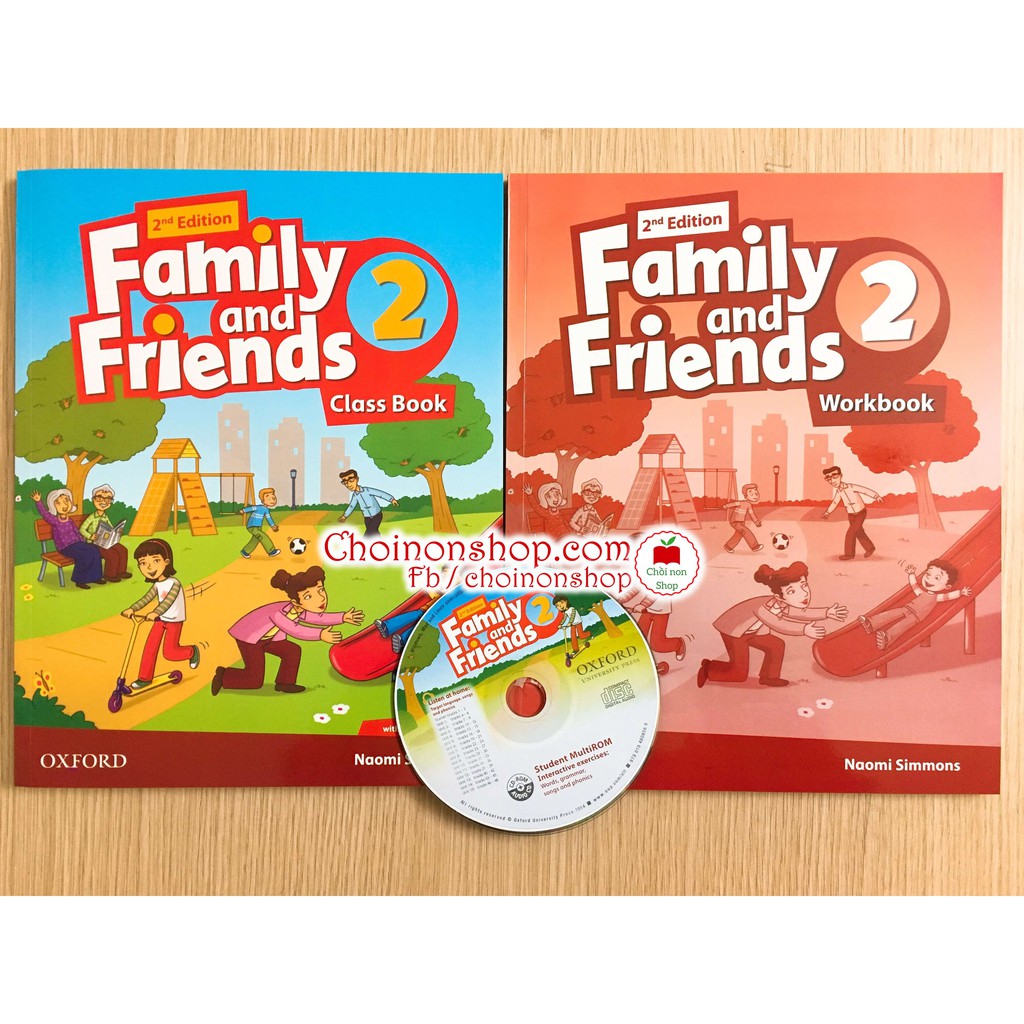 Đồ chơi - Family and friends 2 SB+WB (2nd) + đĩa