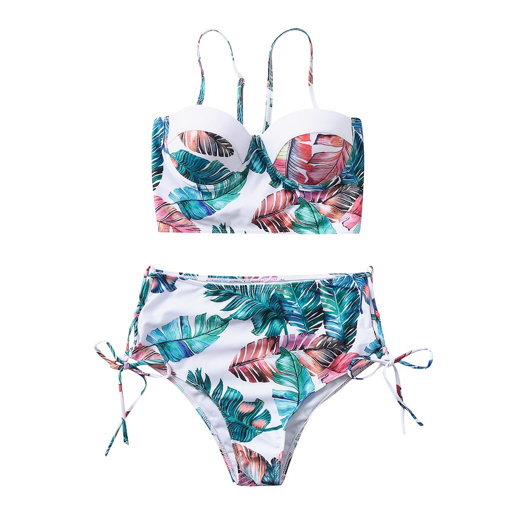 Đồ tắm bikini lưng cao có đệm mút nâng ngực quyến rũ | BigBuy360 - bigbuy360.vn