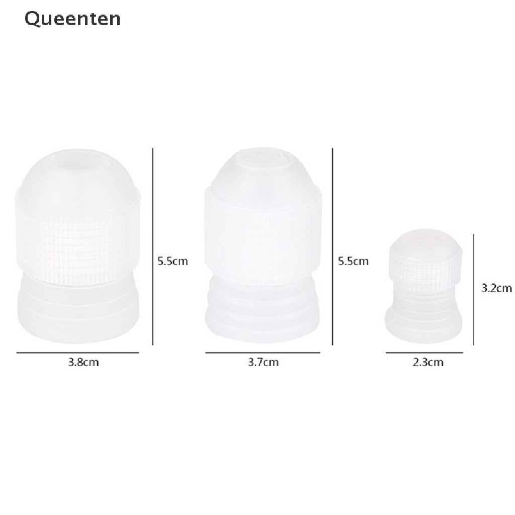 Đầu Nối Đuôi Bắt Bông Kem Cỡ Nhỏ / Trung Bình / Lớn Trang Trí Bánh Ngọt