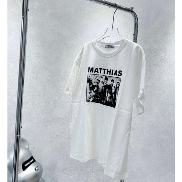 Áo Phông Fom Rộng Matthias Nam Nữ